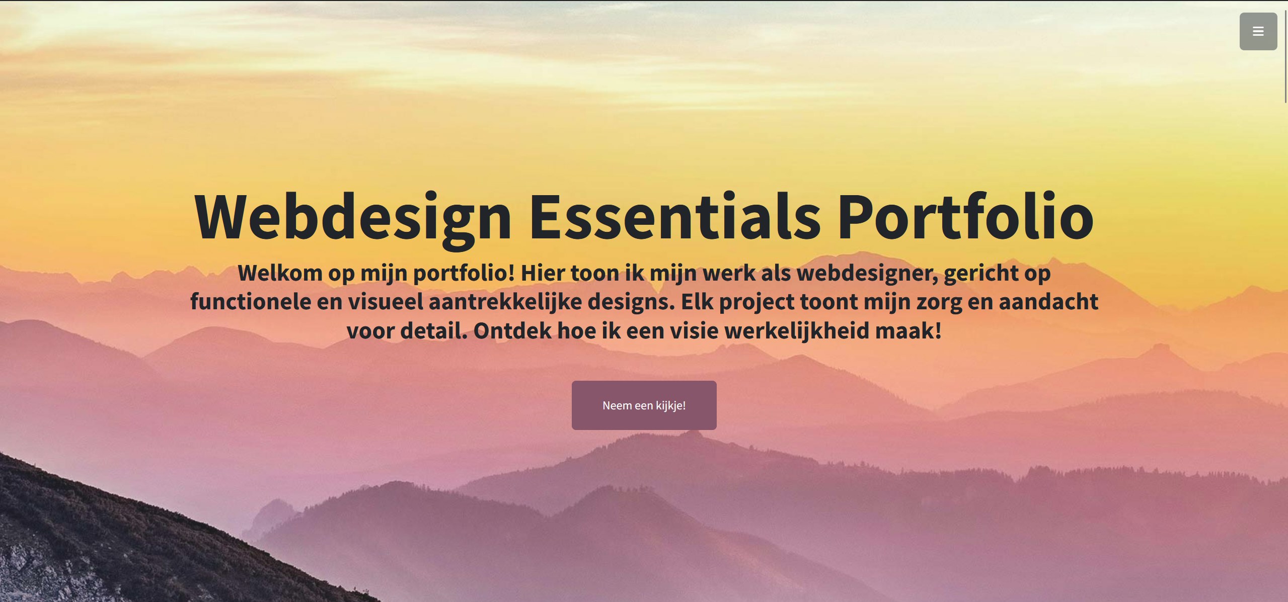 Portfolio Webdesign preview